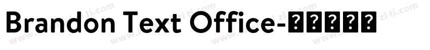 Brandon Text Office字体转换